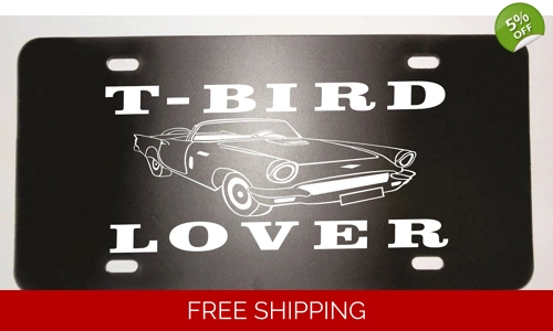Ford Thunderbird License Plate more items listed forsale Great Gift For Friend
